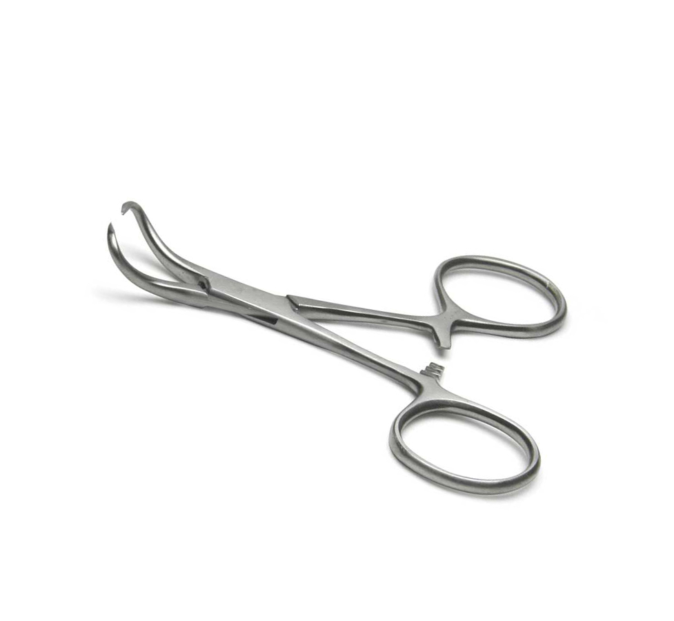 1-7 Backhaus Towel Forceps - Image 1