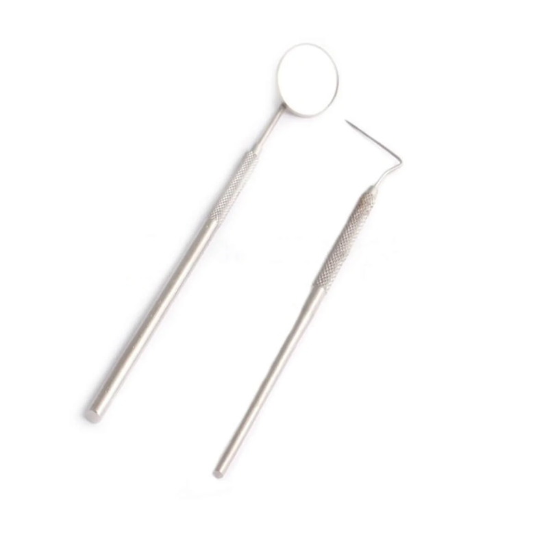 2-4 Mouth Mirror With Handle - Image 1