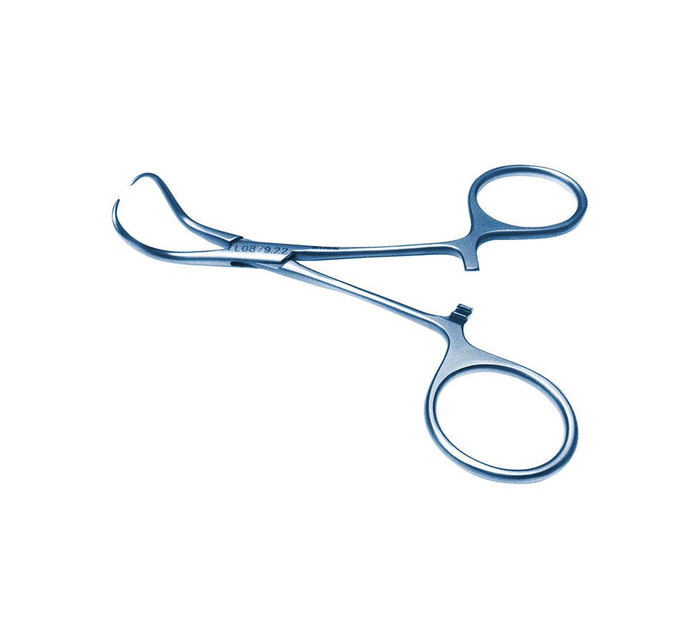 4-9 Backhaus Towel Forceps - Image 1