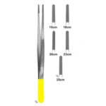 Dissecting Forceps With Tungsten Carbide Inserts
